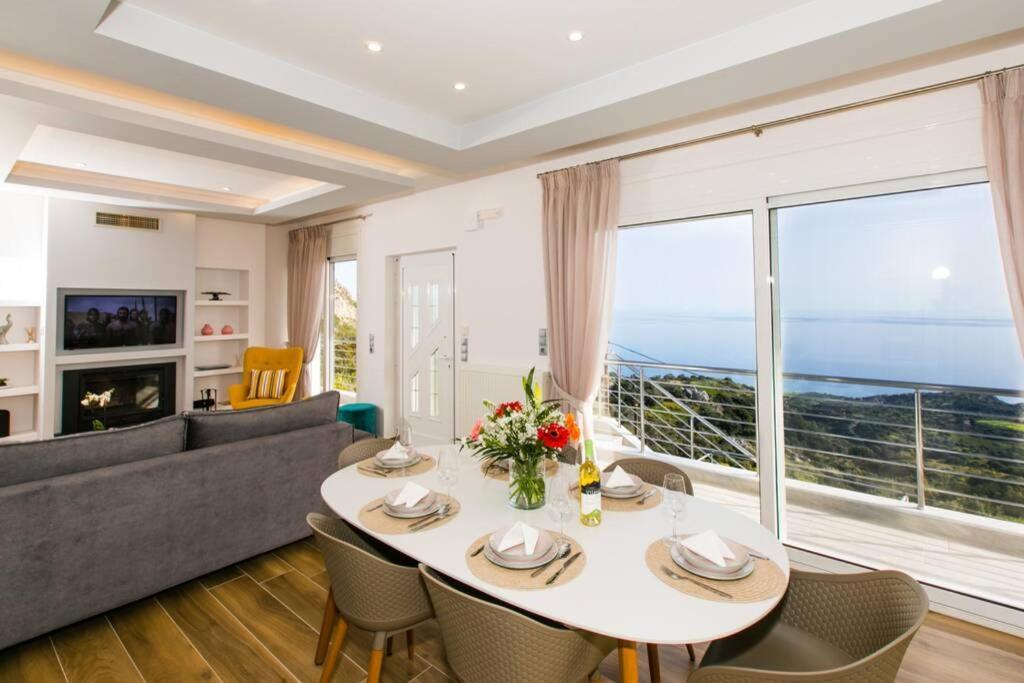 Chrysi'S Ocean View Retreat Villa Kerames Екстериор снимка