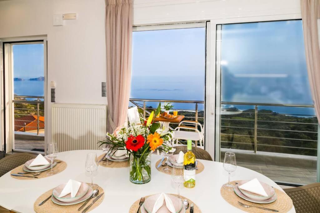 Chrysi'S Ocean View Retreat Villa Kerames Екстериор снимка