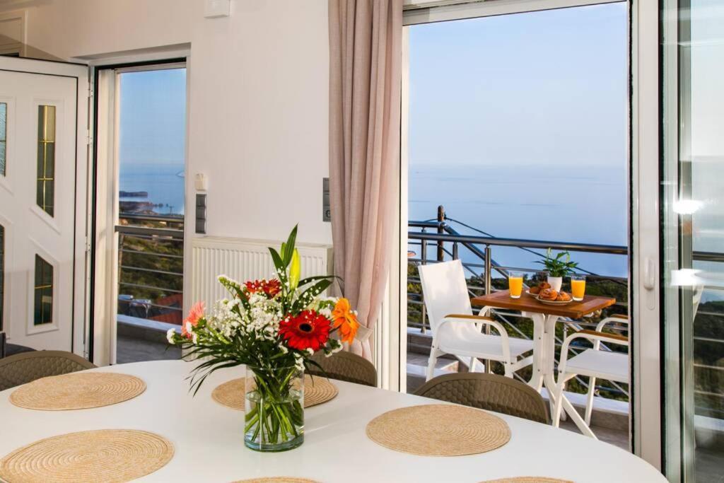 Chrysi'S Ocean View Retreat Villa Kerames Екстериор снимка