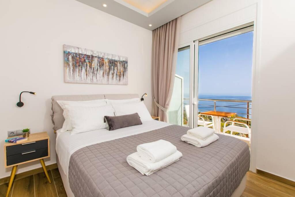 Chrysi'S Ocean View Retreat Villa Kerames Екстериор снимка