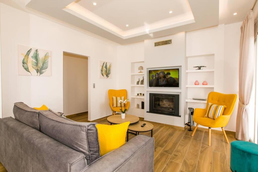 Chrysi'S Ocean View Retreat Villa Kerames Екстериор снимка
